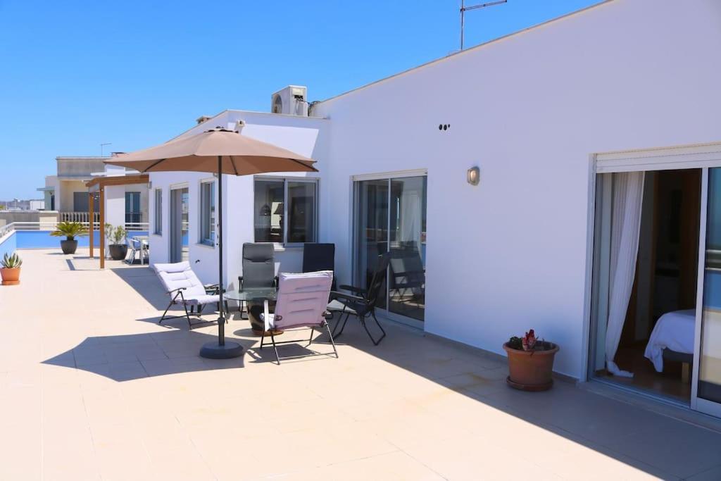 Willa Sitio Penthouse - Big Terrace With Sea View & Bbq Nazaré Zewnętrze zdjęcie