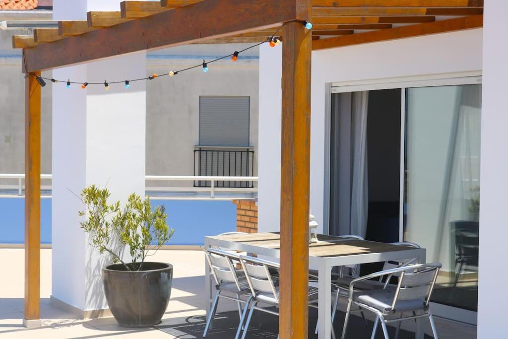 Willa Sitio Penthouse - Big Terrace With Sea View & Bbq Nazaré Zewnętrze zdjęcie