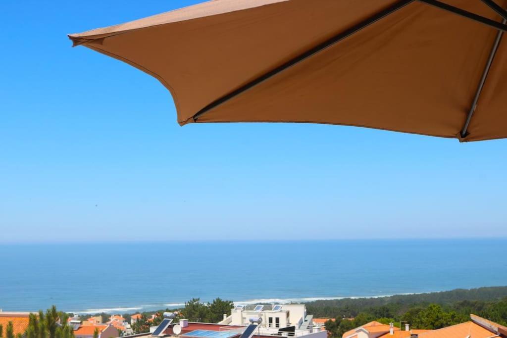 Willa Sitio Penthouse - Big Terrace With Sea View & Bbq Nazaré Zewnętrze zdjęcie