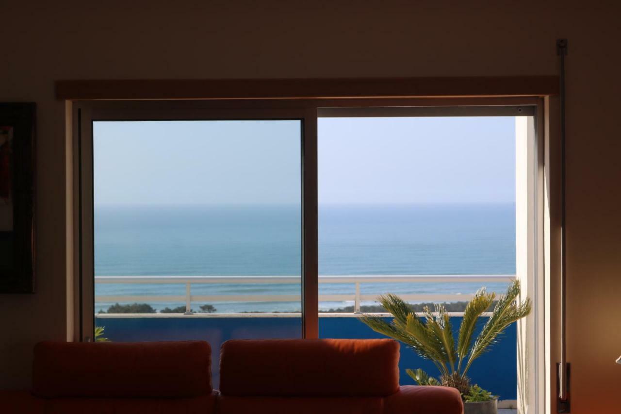 Willa Sitio Penthouse - Big Terrace With Sea View & Bbq Nazaré Zewnętrze zdjęcie