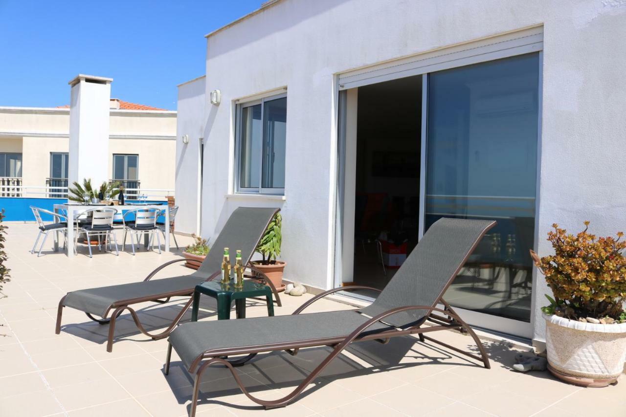 Willa Sitio Penthouse - Big Terrace With Sea View & Bbq Nazaré Zewnętrze zdjęcie