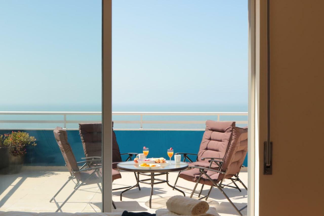 Willa Sitio Penthouse - Big Terrace With Sea View & Bbq Nazaré Zewnętrze zdjęcie