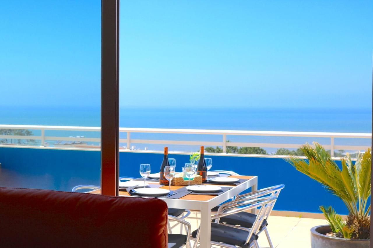 Willa Sitio Penthouse - Big Terrace With Sea View & Bbq Nazaré Zewnętrze zdjęcie